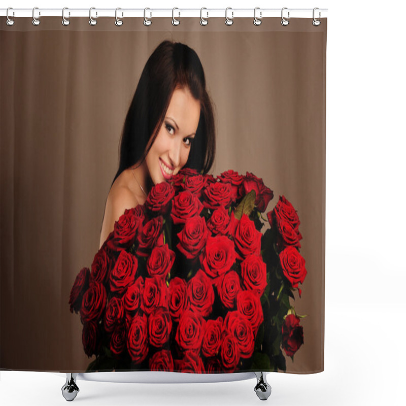 Personality  Girl Shower Curtains