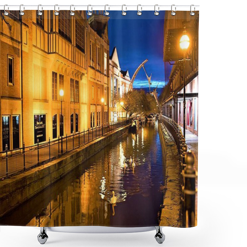 Personality  Lincoln Is A Cathedral City In The East Midlands Of England.  Lindum Colonia Developed From An Iron Age Settlement On The River Witham. The City's Landmarks Include Lincoln Cathedral And The 11th-century Norman Lincoln Castle.  Shower Curtains