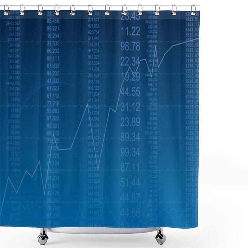 Personality  Business Background Shower Curtains