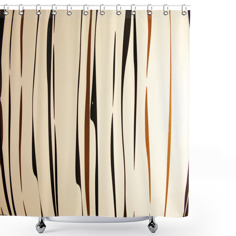 Personality  Sixties Style Pattern Shower Curtains