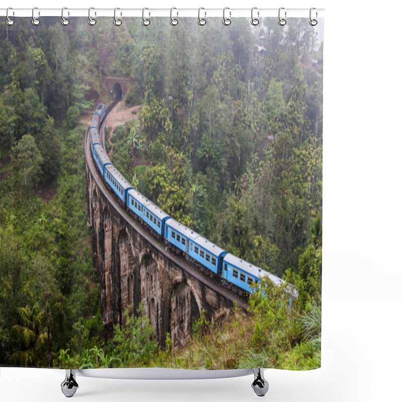 Personality  Nine Arches Bridge Demodara In Ella, Sri Lanka. Shower Curtains