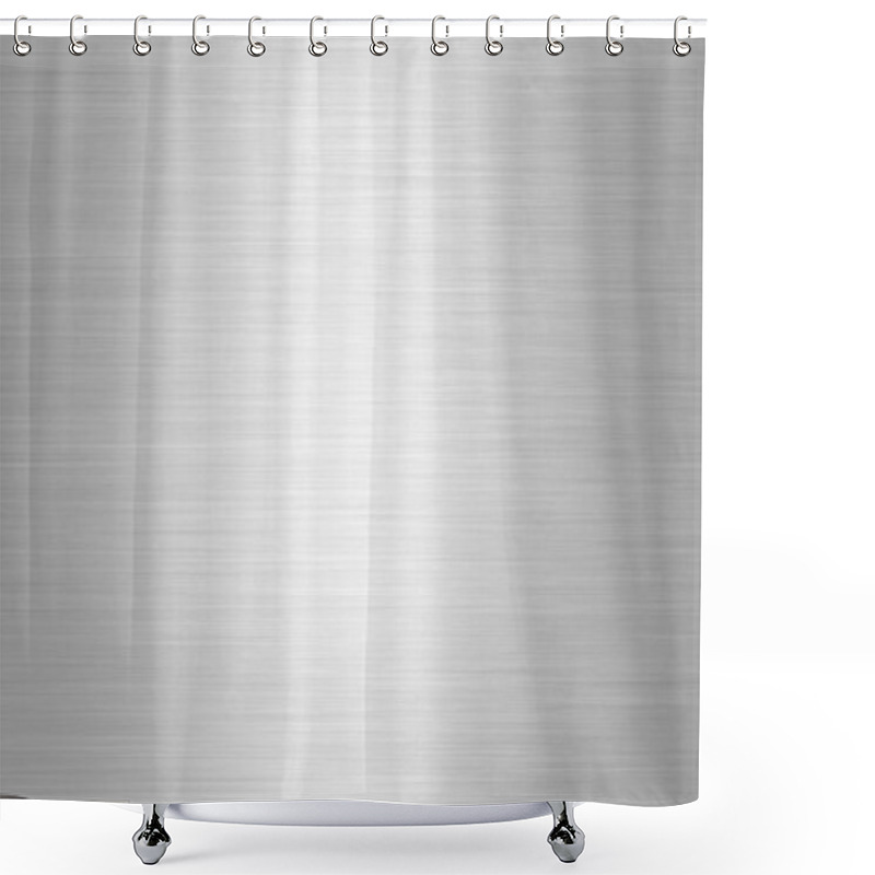 Personality  Aluminium Plate Shower Curtains