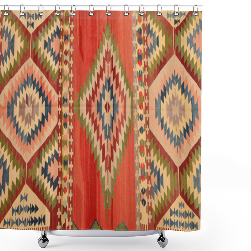 Personality  Antique Rugs Shower Curtains