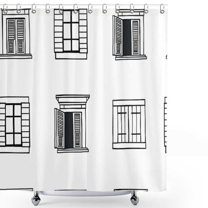 Personality  Windows. Shower Curtains