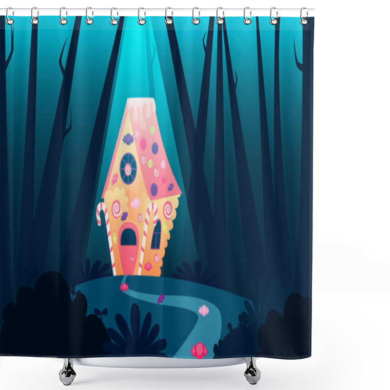 Personality  The Candy House Shower Curtains