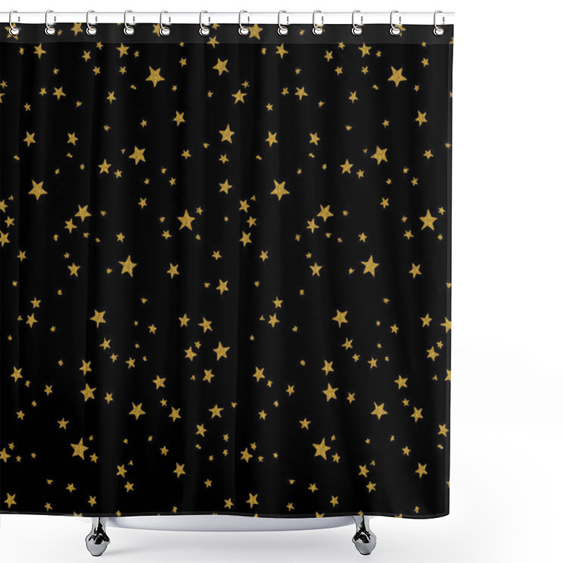 Personality  Christmas Texture Modern Classic Pattern Shower Curtains