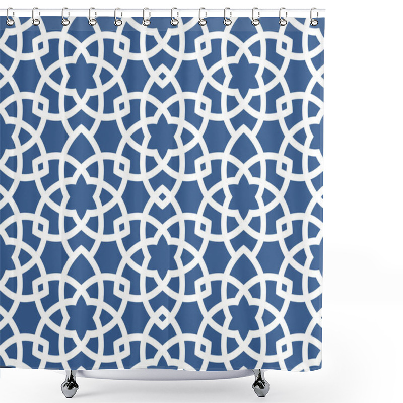 Personality  Arabic Ornamental Background - Seamless Persian Style Pattern  Shower Curtains