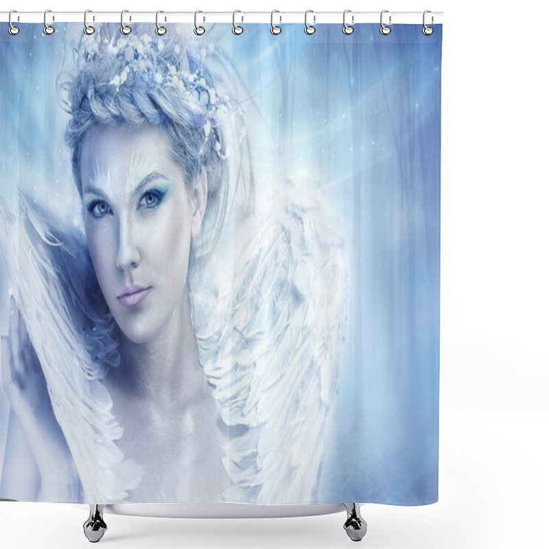 Personality  Winter Queen Shower Curtains