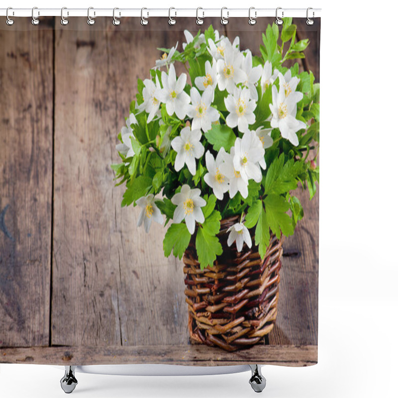 Personality  Spring Flower Bouquet Shower Curtains