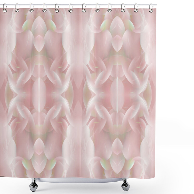 Personality  Mother Of Pearl Seamless Texture Shower Curtains