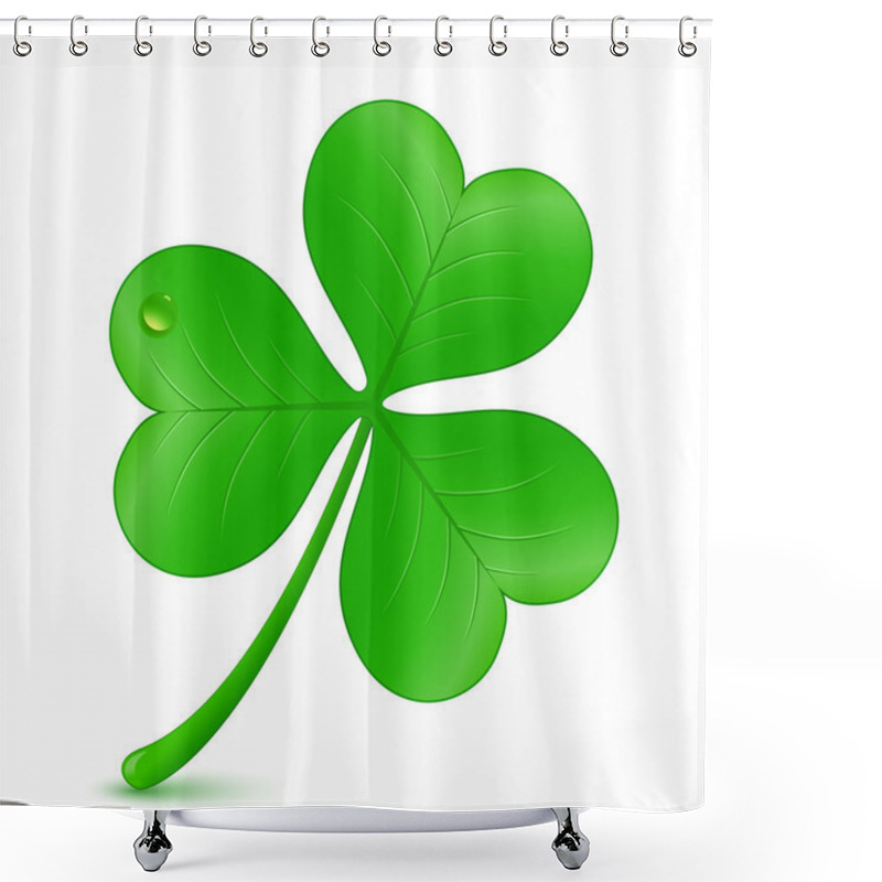 Personality  Clover - St. Patrick's Day Symbol Shower Curtains