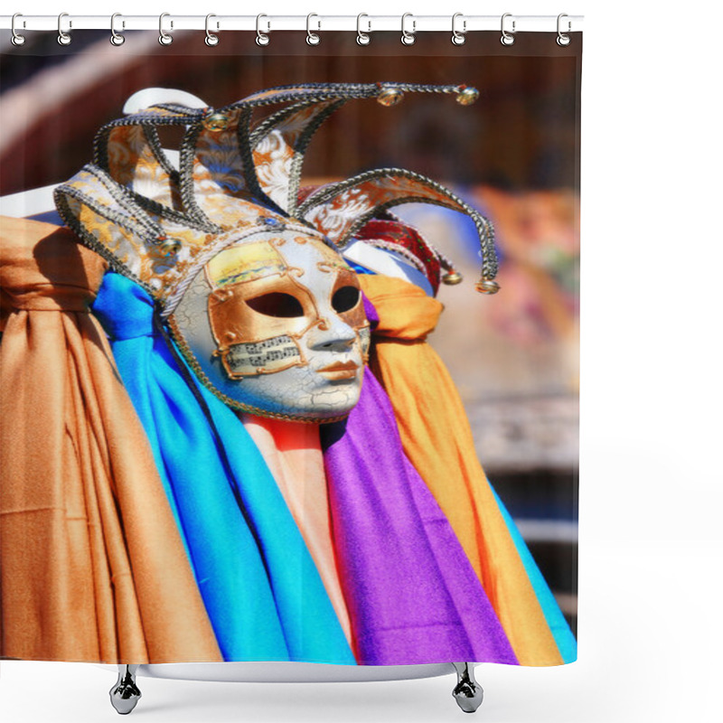 Personality  Venice Masks Shower Curtains