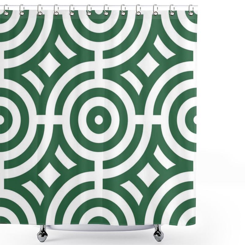 Personality  Geometric Pattern. Abstract Pattern. Seamless Pattern Shower Curtains