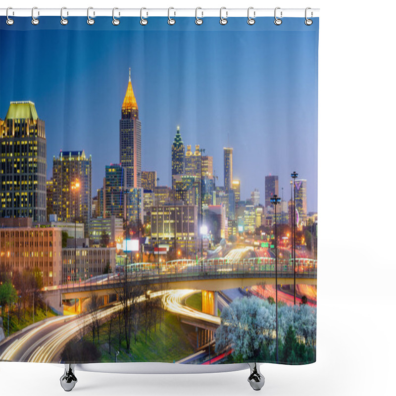 Personality  Downtown Atlanta Georgia Shower Curtains