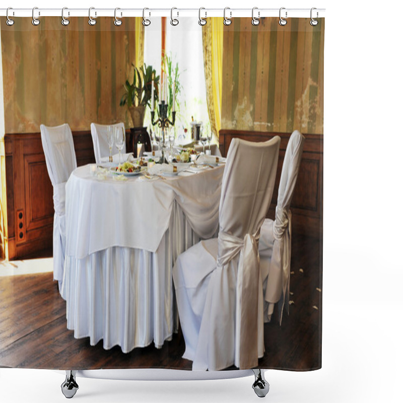 Personality  Wedding Dinner Shower Curtains