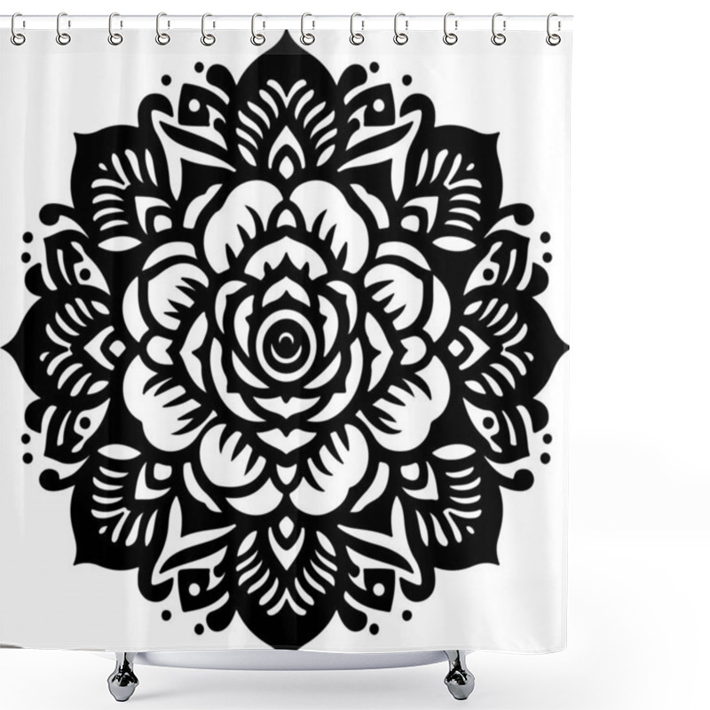 Personality  Intricate Mandala Design Collection  Perfect For Art And Decor, Elegant Mandala Designs  Ideal For Digital And Print Use, Mandala Art Design Pack  High-Quality And Versatile, Detailed Mandala Design Set  Enhance Your Creative Projects Shower Curtains