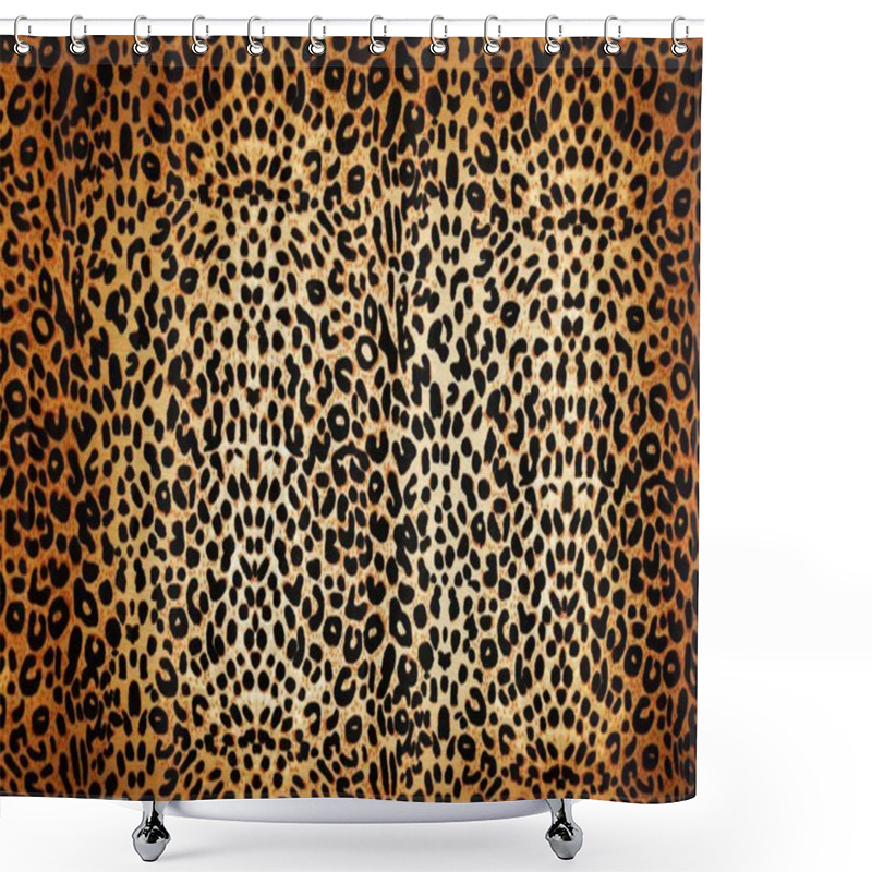 Personality  Leopard Pattern Shower Curtains