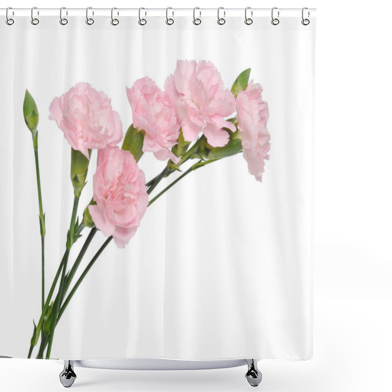 Personality  Carnation Shower Curtains