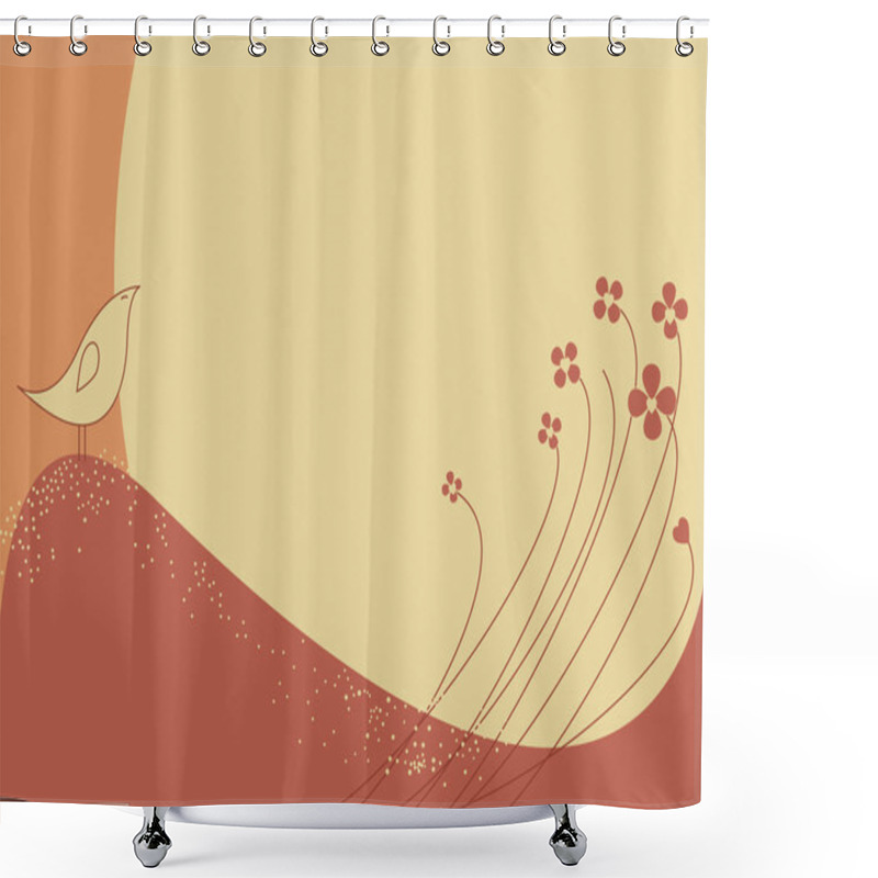 Personality  Surreal Flowers Shower Curtains