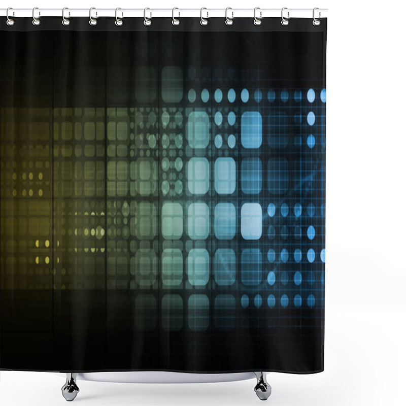 Personality  Emerging Technologies Shower Curtains