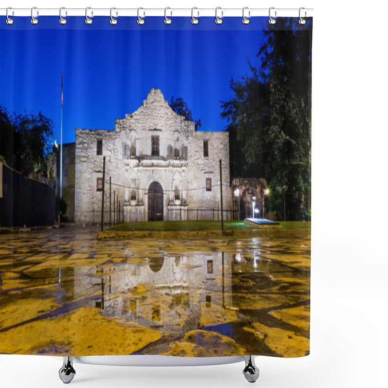 Personality  The Historic Alamo, San Antonio, Texas. Shower Curtains