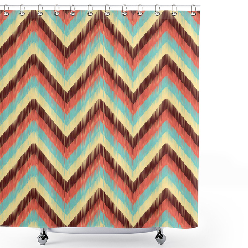 Personality  Seamless Chevron Pattern Shower Curtains