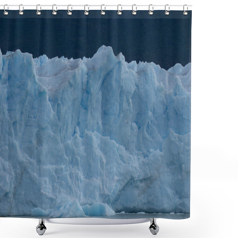 Personality  Los Glaciares National Park In Southern Argentina In Santa Cruz Perito Moreno Shower Curtains