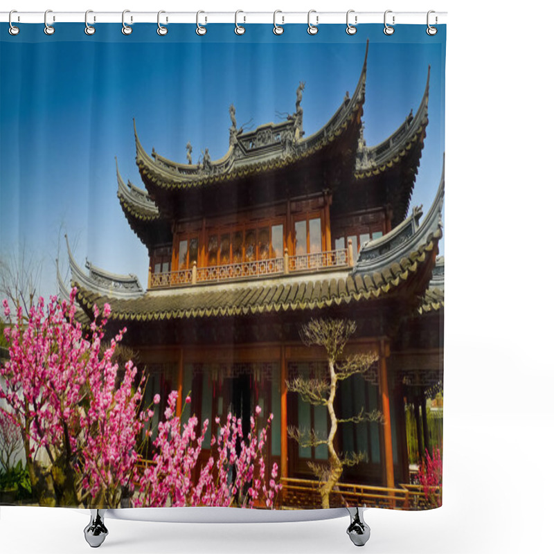 Personality  Yuyuan Gardens Shower Curtains