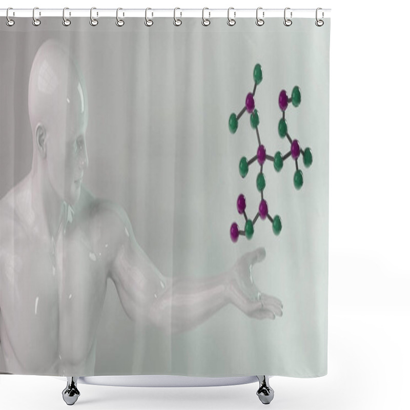 Personality  Science Technology Shower Curtains