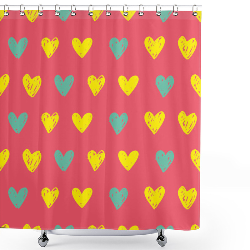 Personality  Simple Love  Pattern Shower Curtains