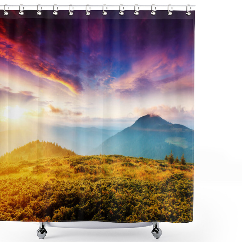 Personality  Sunset Shower Curtains