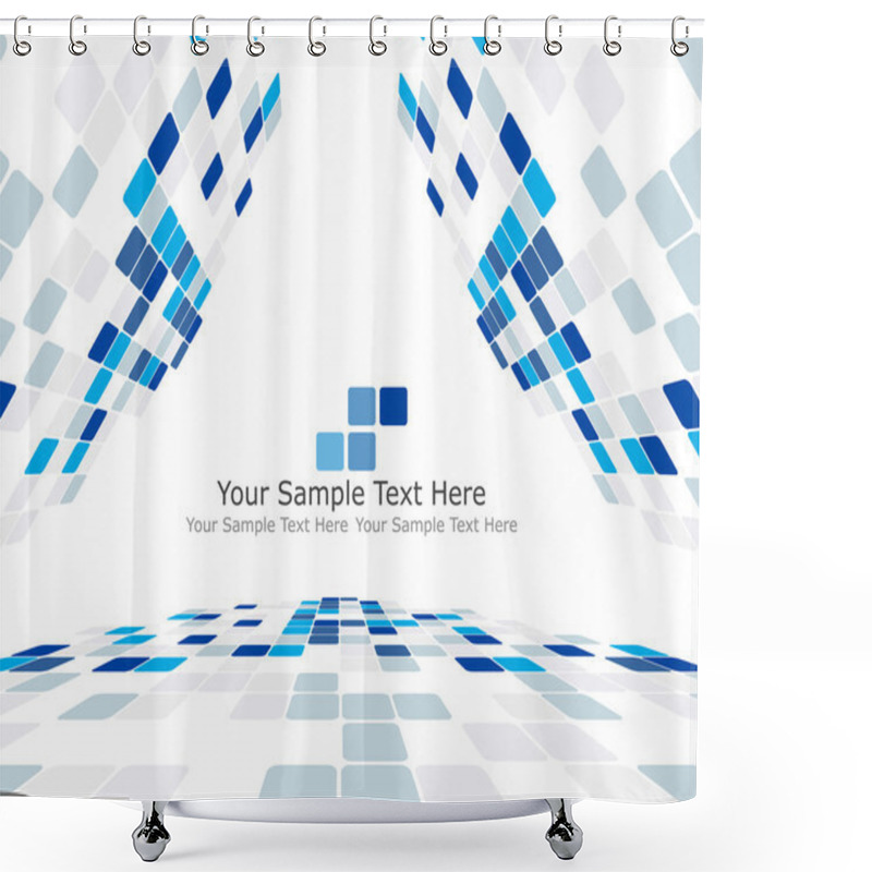 Personality  Business Background Shower Curtains