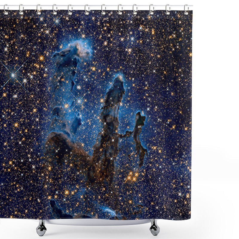 Personality  Pillars Of Creation. Eagle Nebula In The Constellation Serpens. Shower Curtains