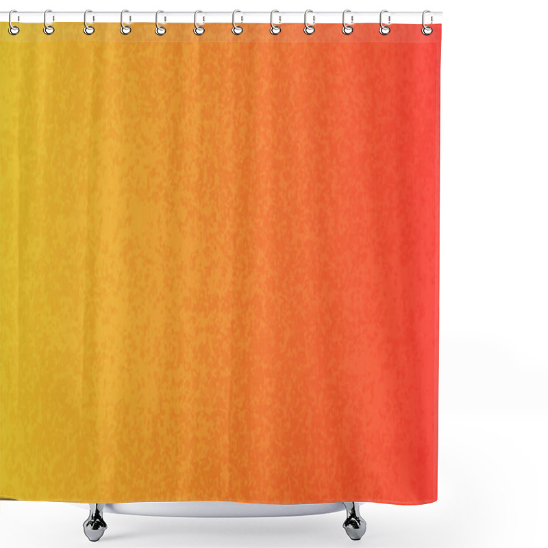 Personality  Orange Gradient Abstract Background Vector. Shower Curtains