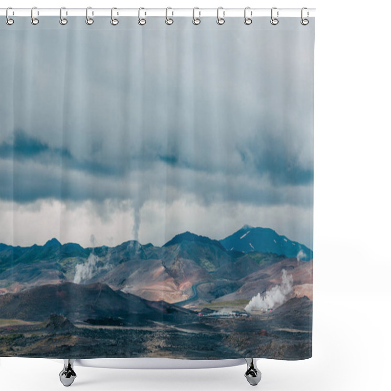 Personality  Icelandic Landscape Shower Curtains