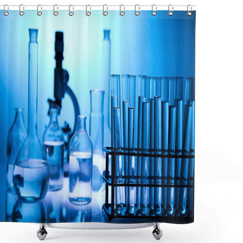 Personality  Beakers Shower Curtains