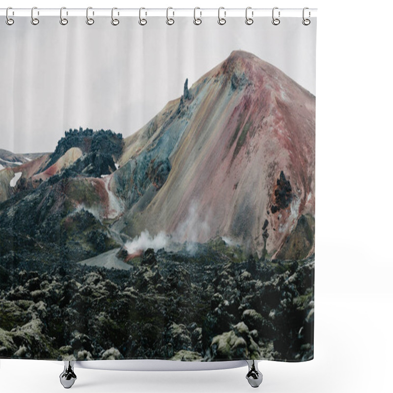 Personality  Red Rock Shower Curtains