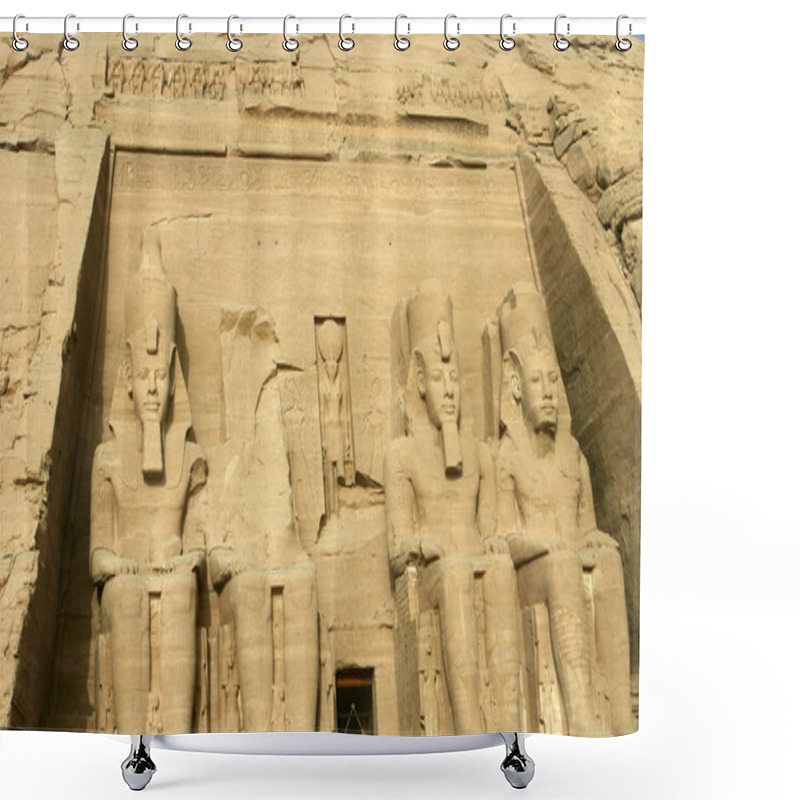 Personality  Abu Simbel Shower Curtains