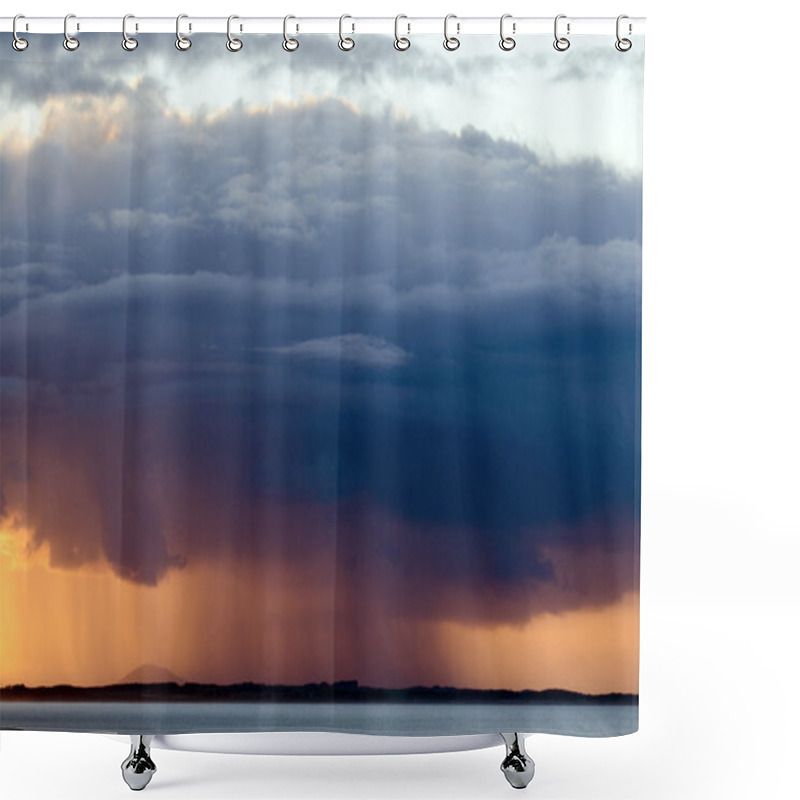 Personality  Great Stormy Cloud Shower Curtains