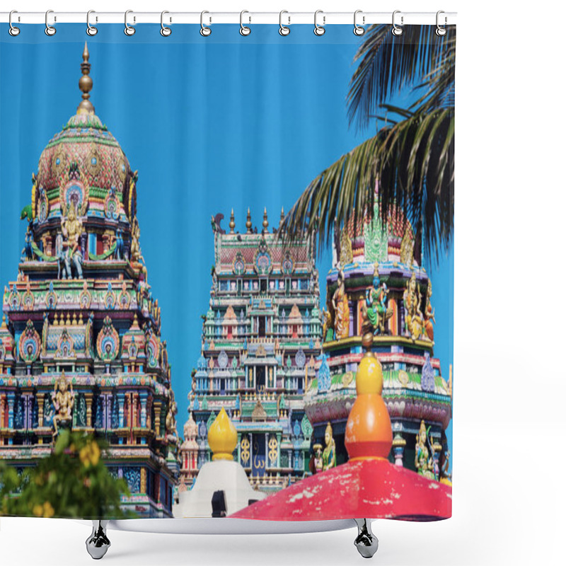 Personality  Sri Siva Subramaniya Swami Hindu Temple In Nadi  Shower Curtains