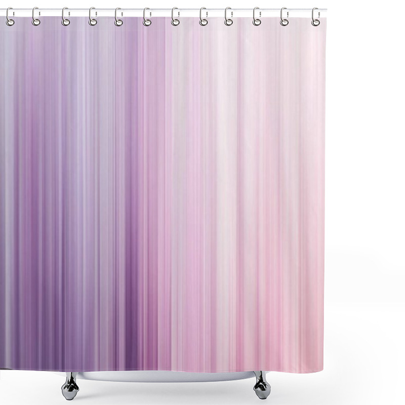 Personality  A Serene Gradient Of Purple And Pink Vertical Lines, Creating A Calming Abstract Backdrop. Shower Curtains