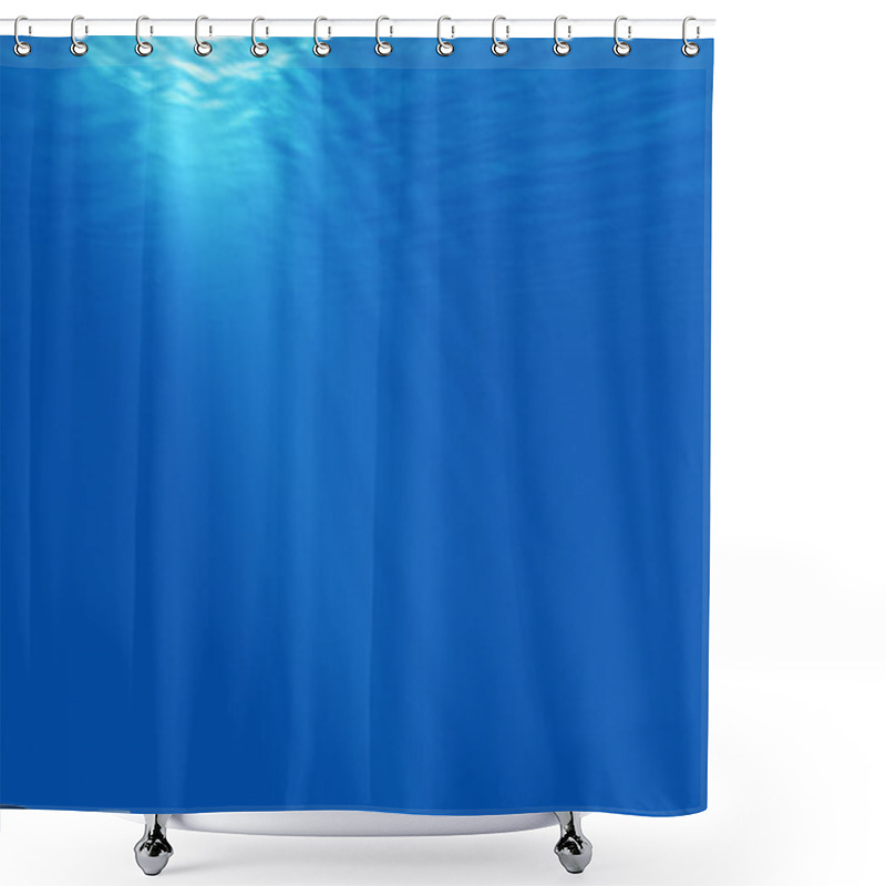 Personality  Beautiful Scene Light Underwatersea Shower Curtains