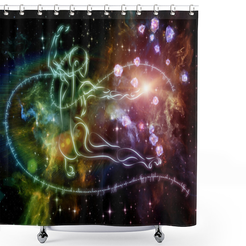 Personality  Numeric Rhyme Shower Curtains