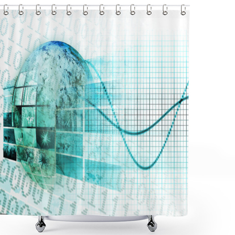 Personality  Emerging Technologies Shower Curtains