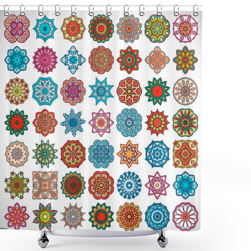 Personality  Mandalas Shower Curtains