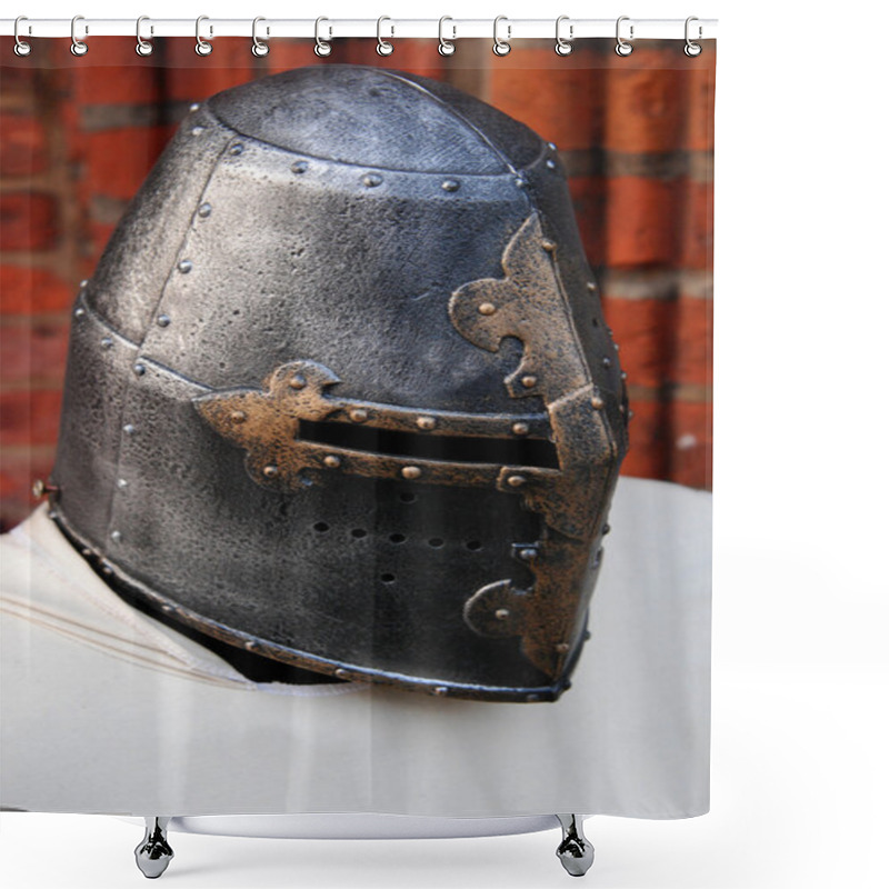 Personality  Knight In Armor Shower Curtains