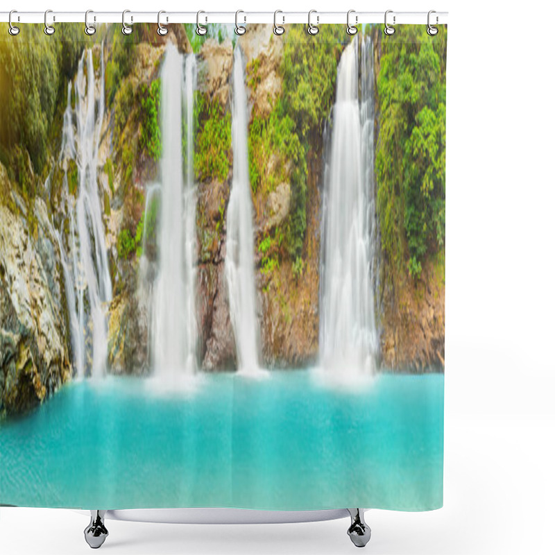 Personality  Waterfall Panorama Shower Curtains