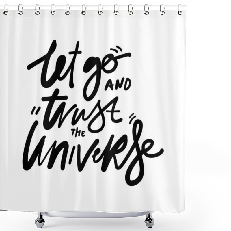 Personality  Space  Motivational Quote. T-shirt Printing Design, Typography Graphics. Shower Curtains