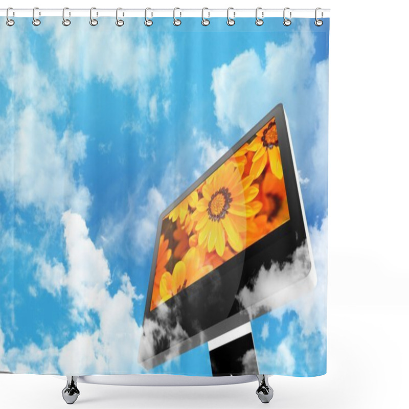 Personality  Technology And Nature Shower Curtains