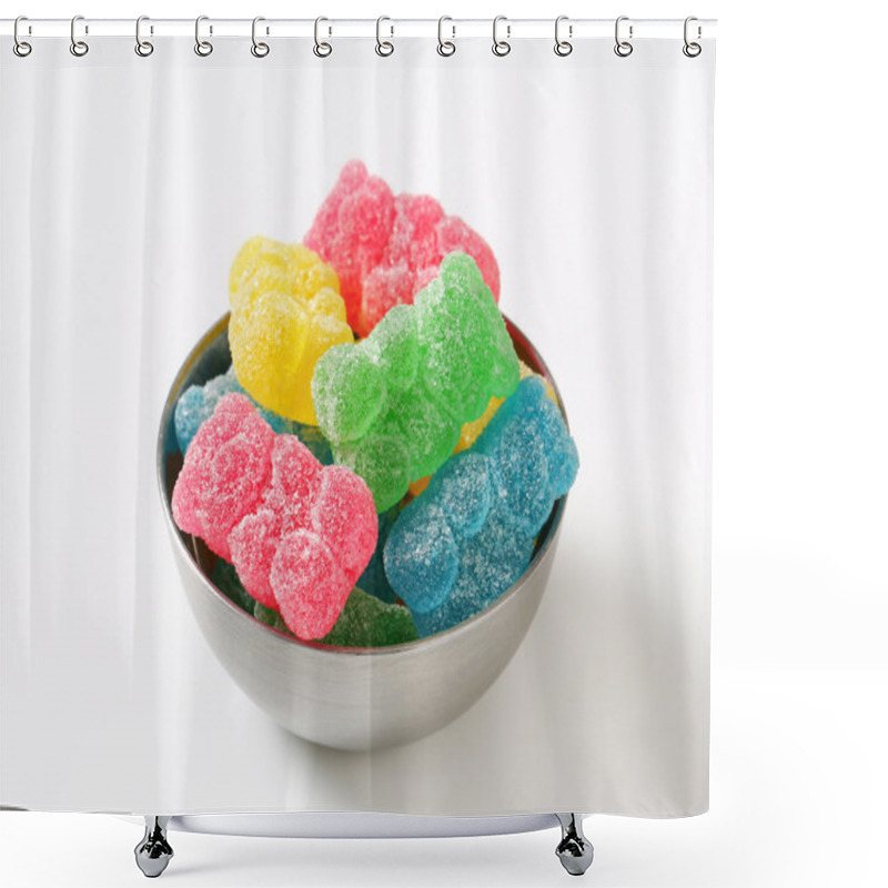 Personality  Gummy Bears Shower Curtains